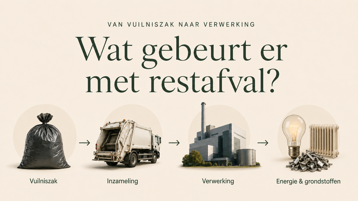 Wat gebeurt er met restafval
