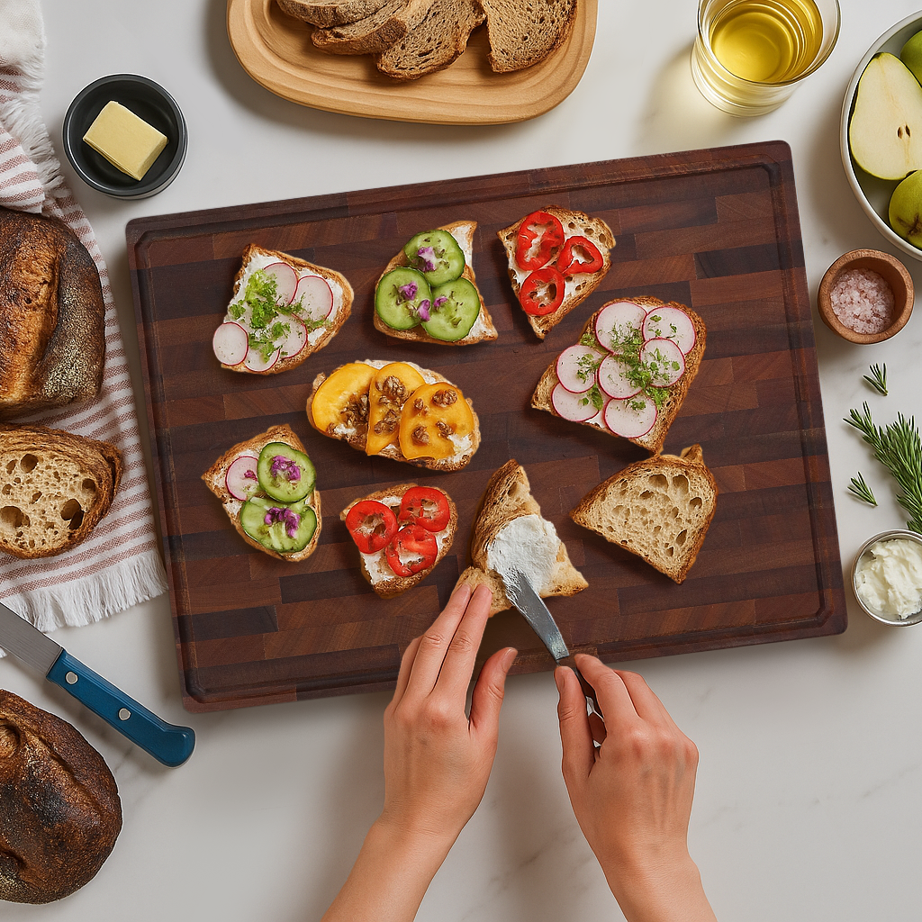 Walnoot Kopshouten Snijplank