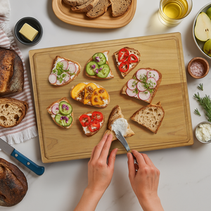 Teakhouten Snijplank