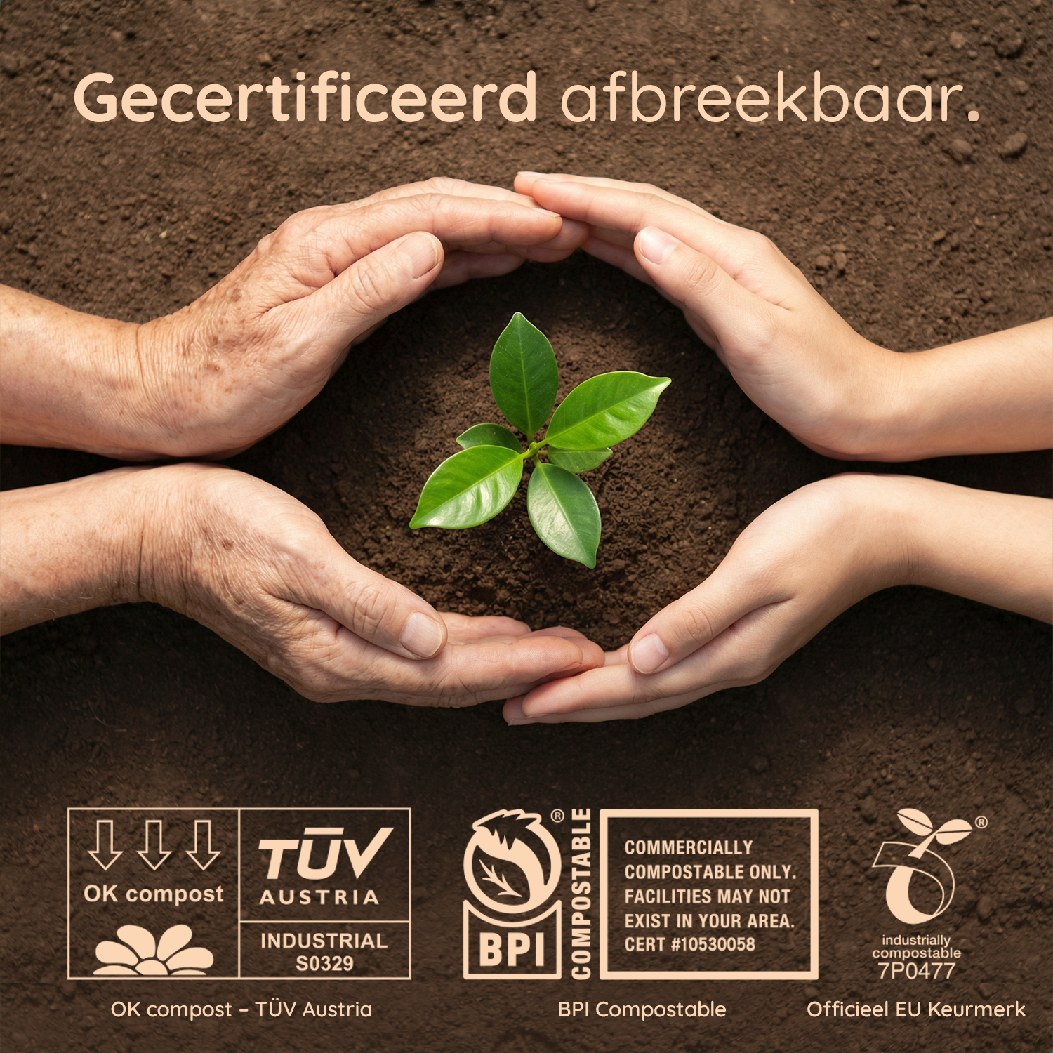 50 Liter Vuilniszakken (30x) - 100% Biozakken