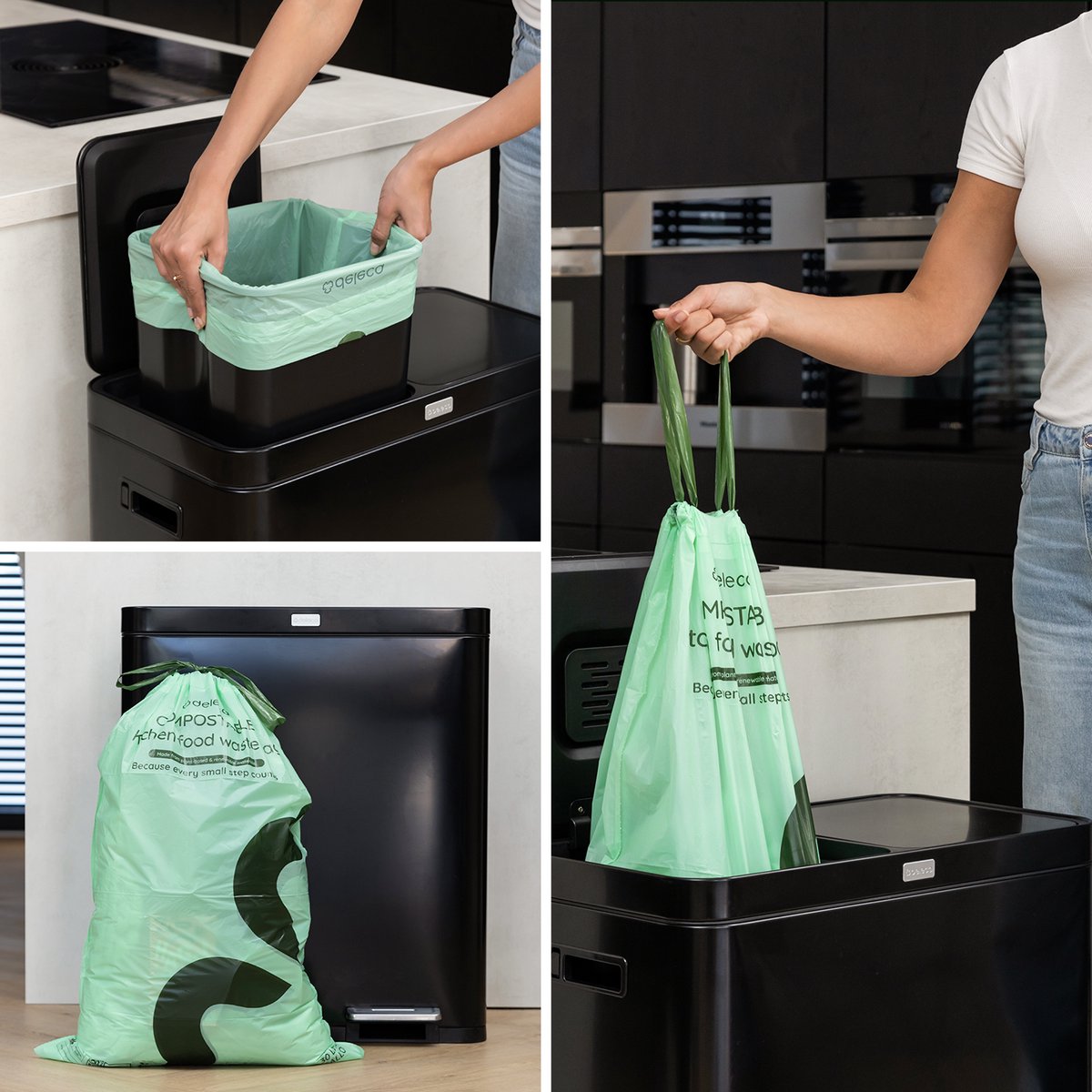 30 Liter Vuilniszakken (30x) - 100% Biozakken