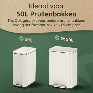 50 Liter Vuilniszakken (30x) - 100% Biozakken