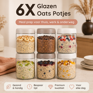 Overnight Oats Potjes 500 ml