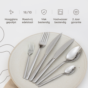 Luxe Bestekset Amor 18.10 - 12 Pers.