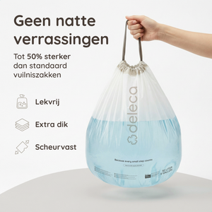 50x Vuilniszakken 30L - 51x72 cm / GRS Gerecycled