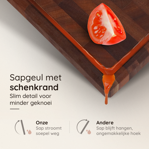 Walnoot Kopshouten Snijplank