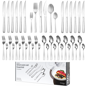 Bestekset Essential - 6 Personen / Zilver 18.0 Edelstaal