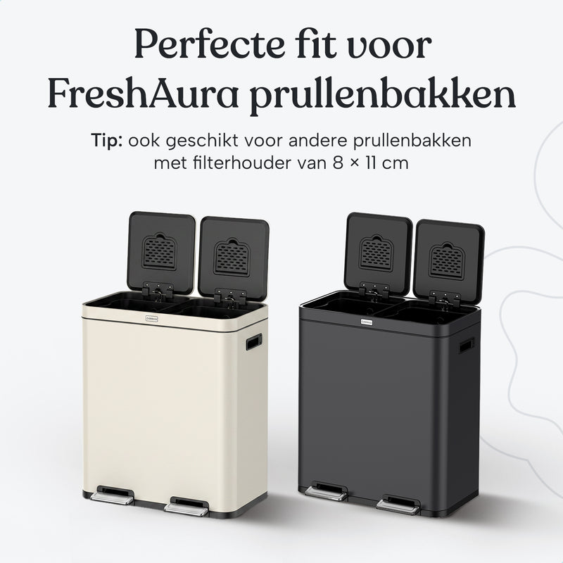 FreshAura Geurvreter Filters 4-pack