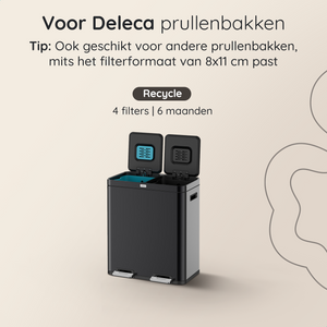 Deleca 4x FreshAura Geurvreter Filters