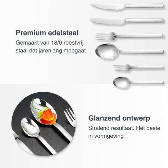 Luxe Bestekset Elegantia - 6 Pers.