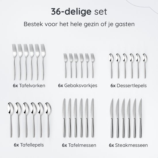 Bestekset Serena - 6 Pers.