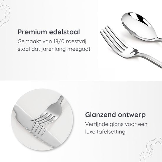 Bestekset Amara - 6 Pers.