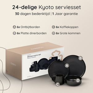 Serviesset Kyoto - 6 Personen