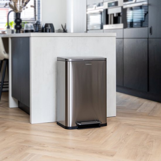 Prullenbak Prestige - 50L / RVS
