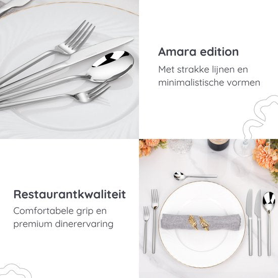 Bestekset Amara - 6 Pers.