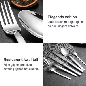 Luxe Bestekset Elegantia - 6 Pers.