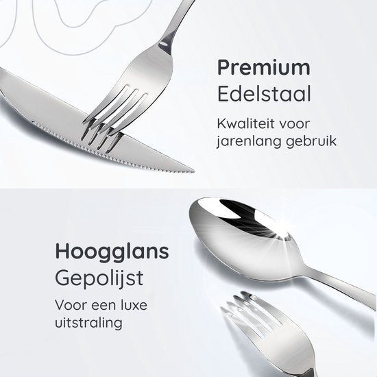 Bestekset Serena - 6 Pers.