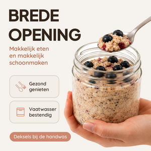 Overnight Oats Potjes 500 ml