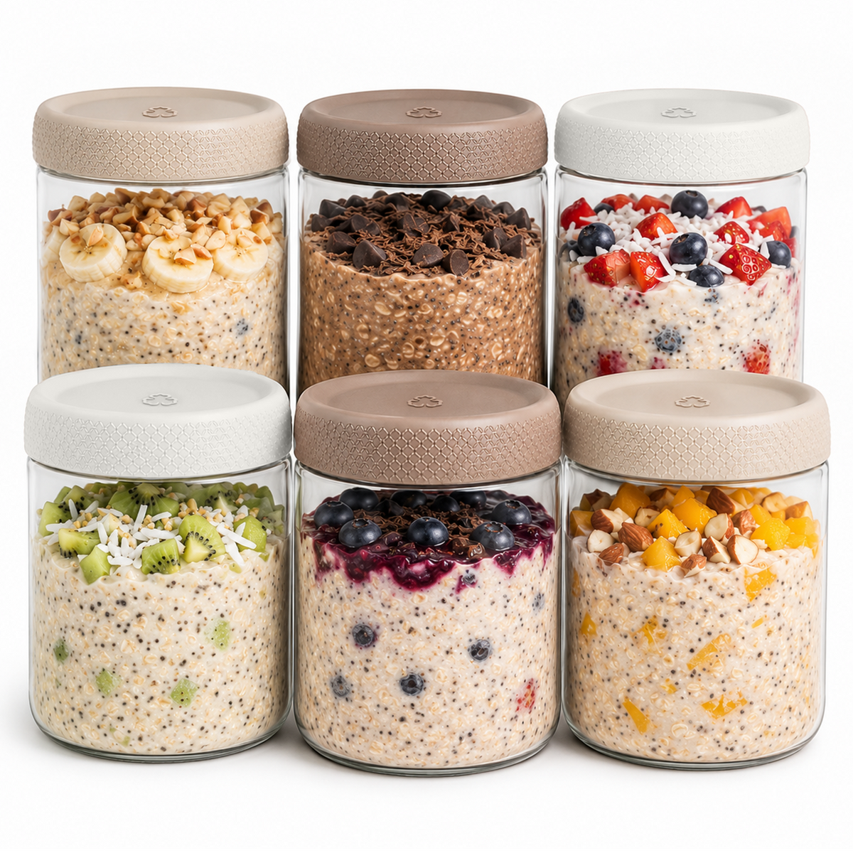 Overnight Oats Potjes 500 ml