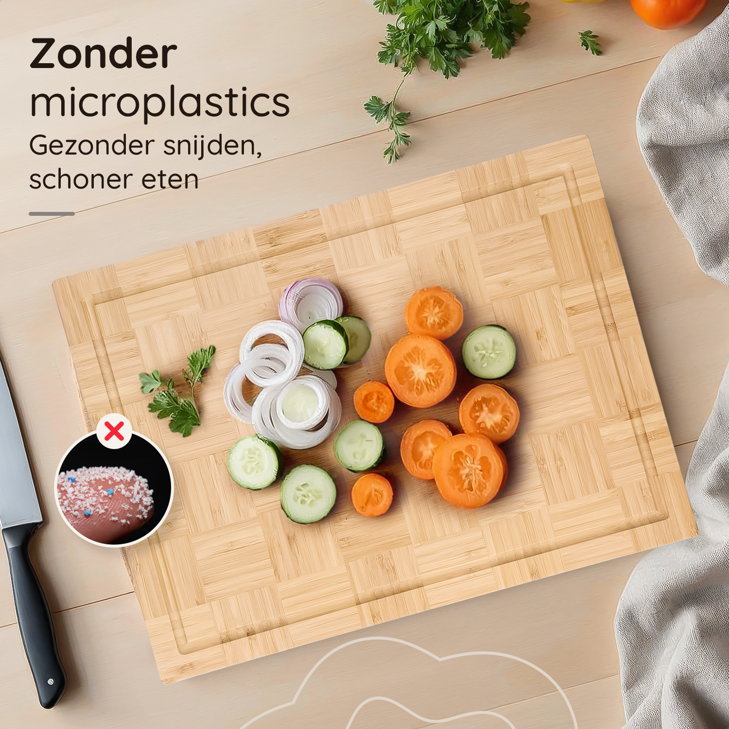 Bamboe Snijplankenset