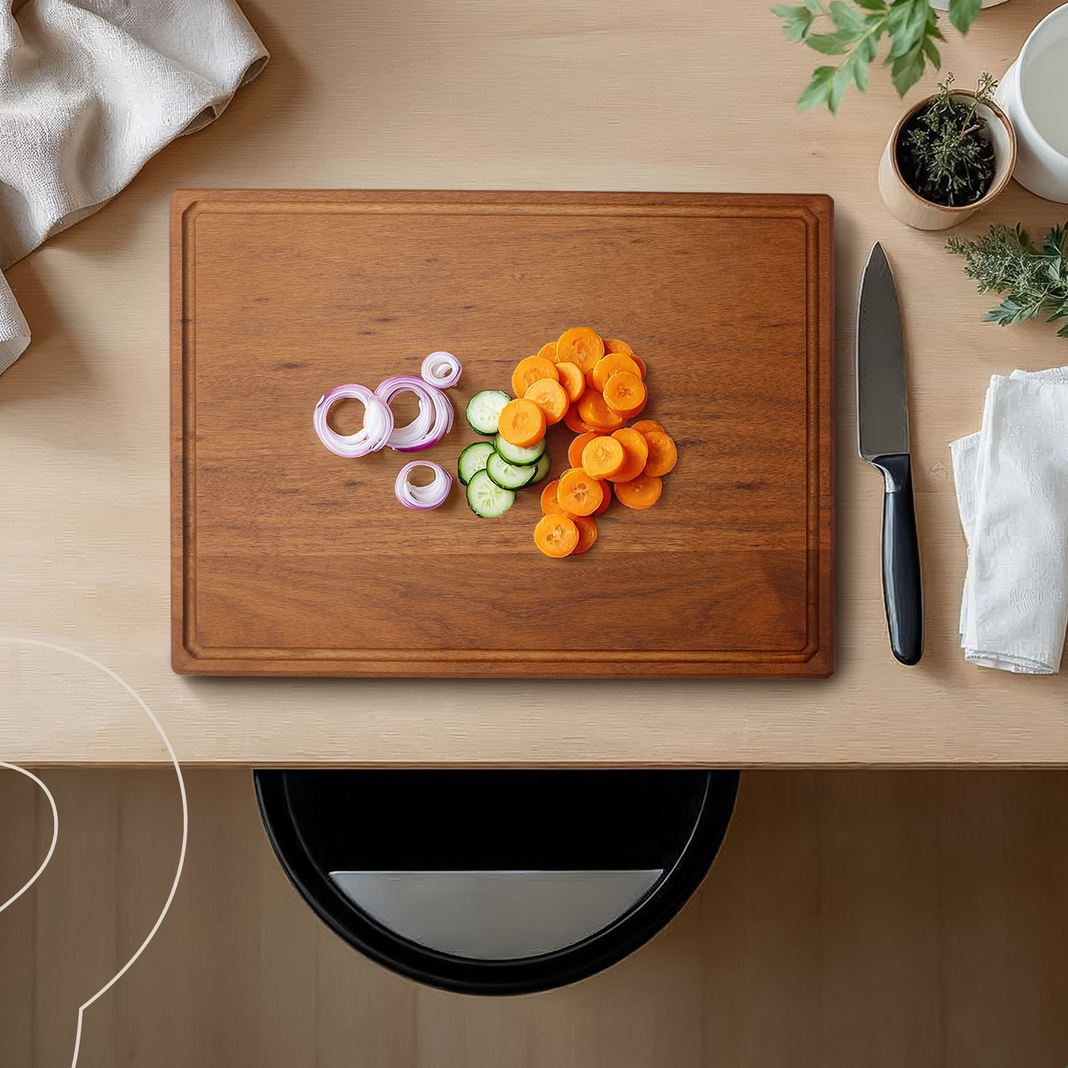 Walnoot Houten Snijplank