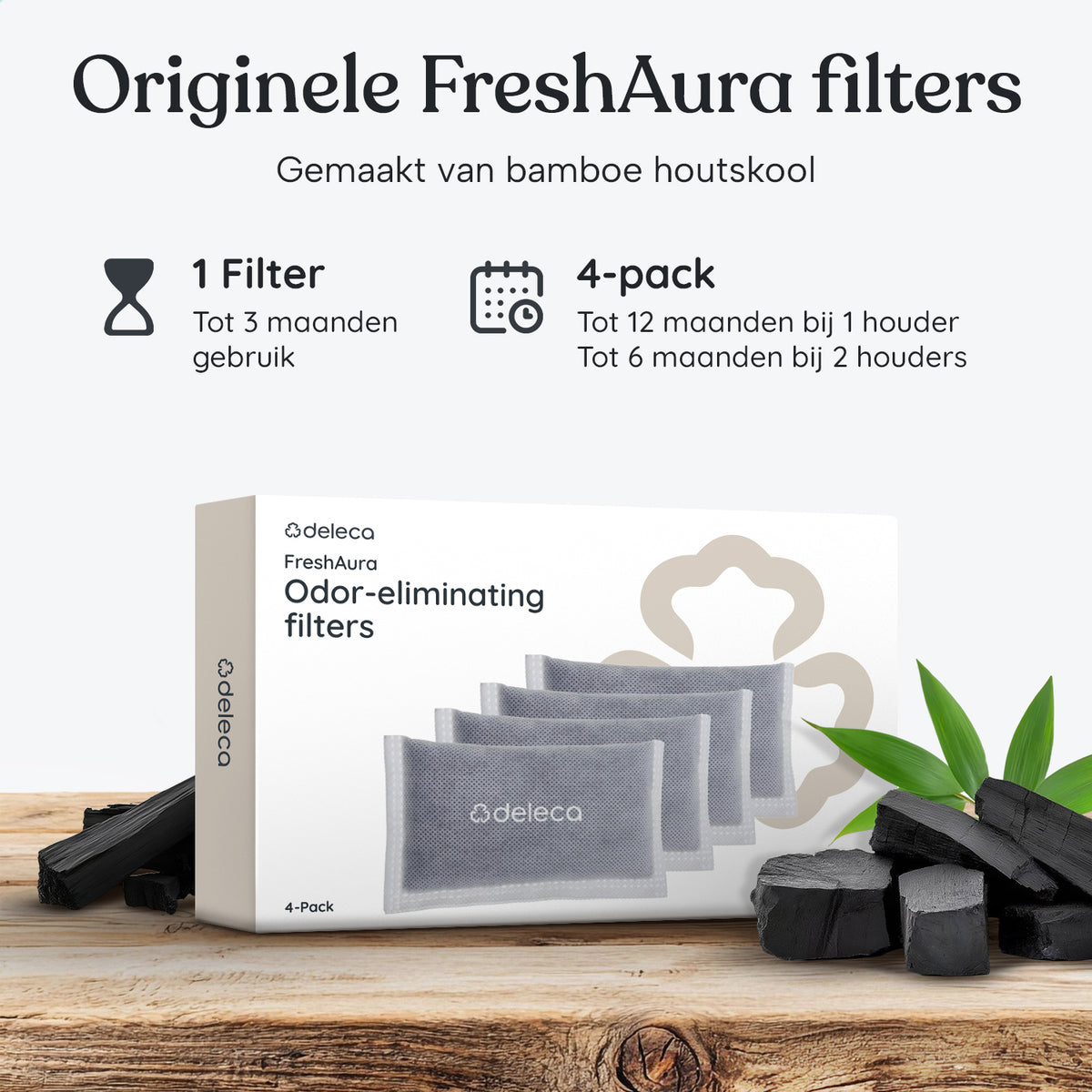 FreshAura Geurvreter Filters 4-pack