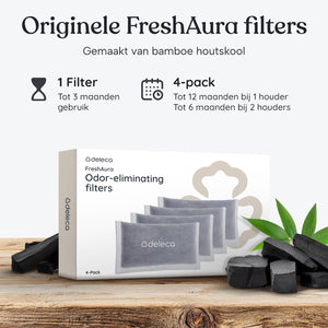FreshAura Geurvreter Filters 4-pack