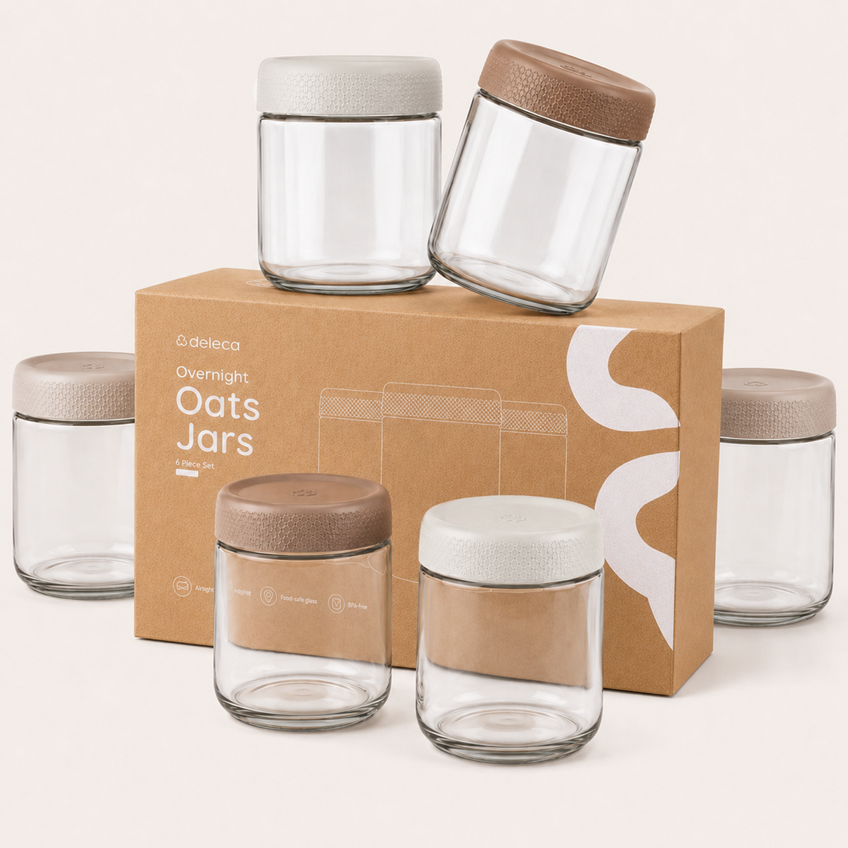 Overnight Oats Potjes 500 ml