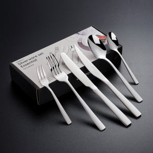 Bestekset Essential - 6 Personen / Zilver 18.0 Edelstaal