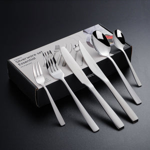 Bestekset Essential - 8 Personen / Zilver 18.0 Edelstaal