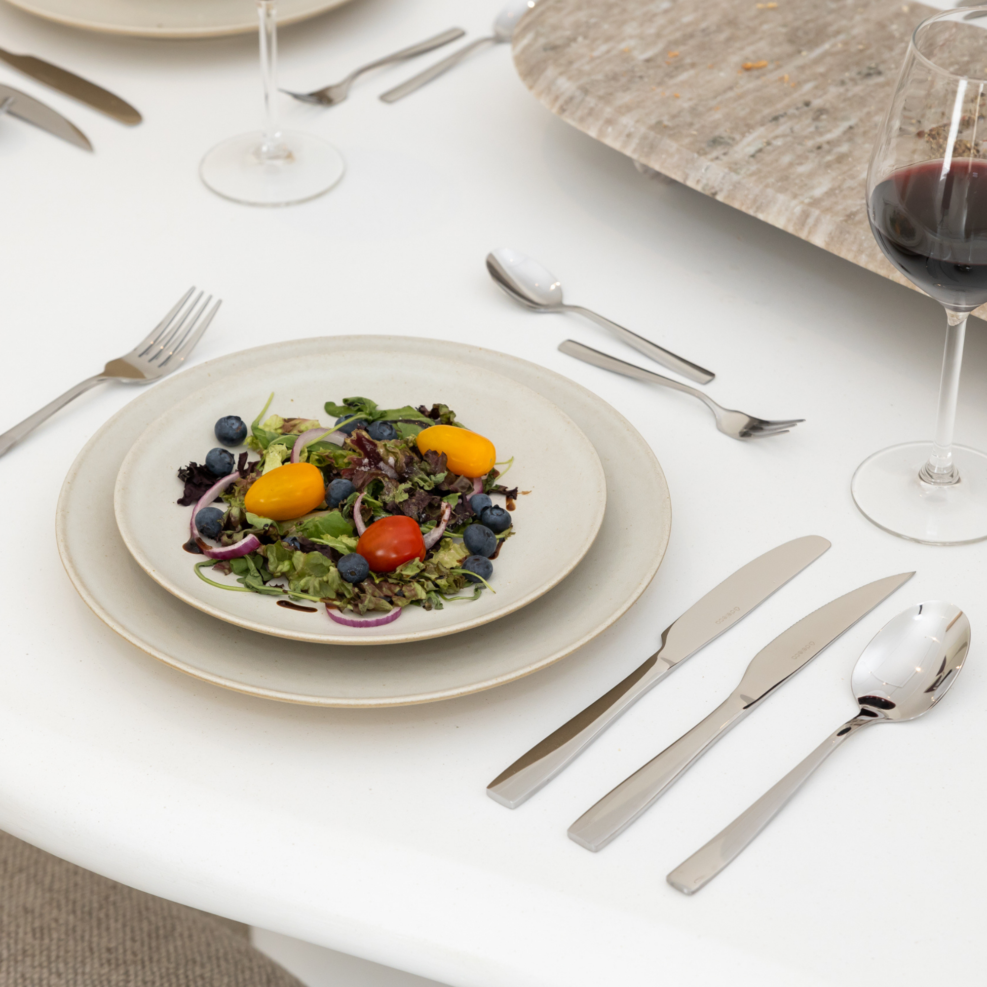 Bestekset Essential - 8 Personen / Zilver 18.0 Edelstaal