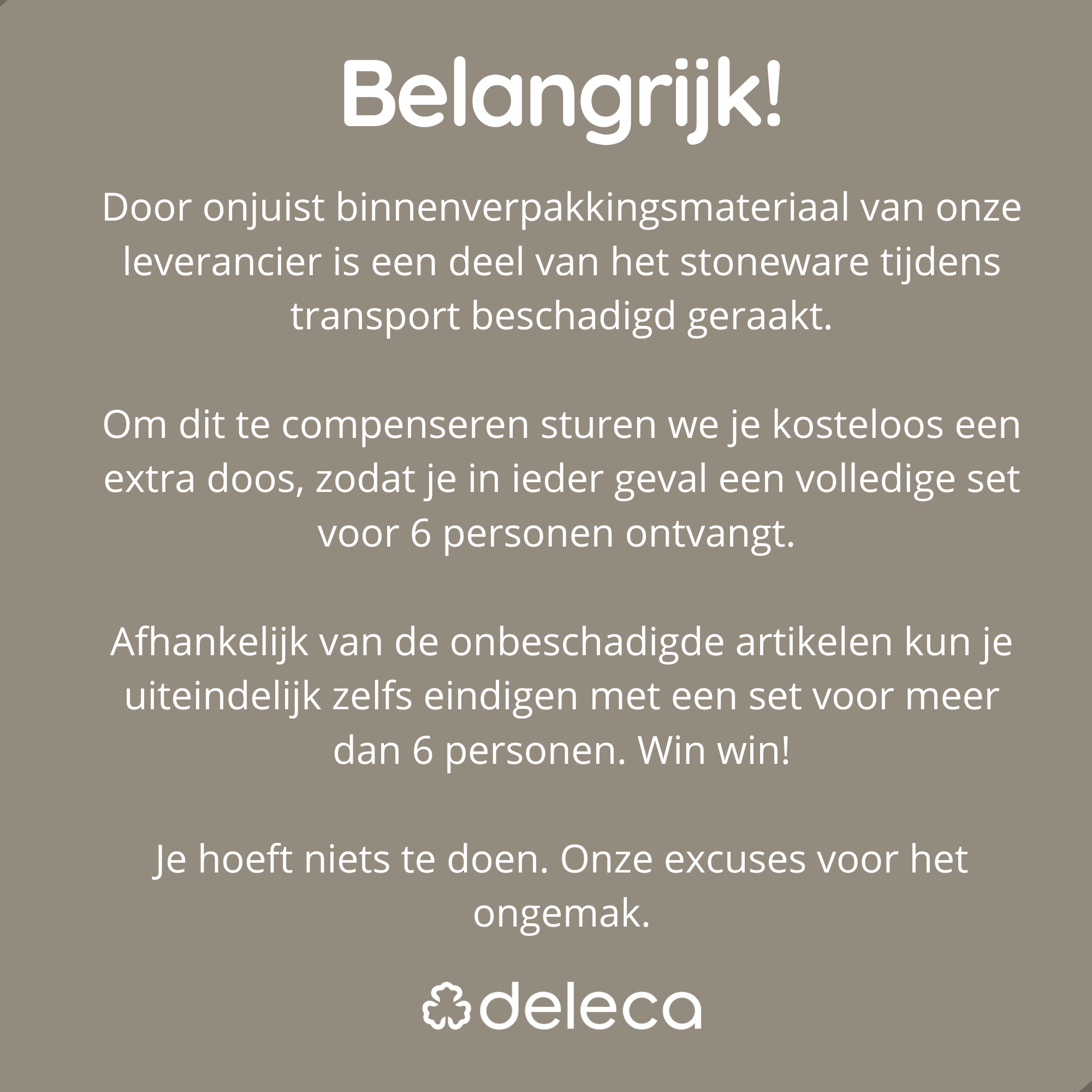 Serviesset Kyoto - 6 Personen / Mat Cremé Wit