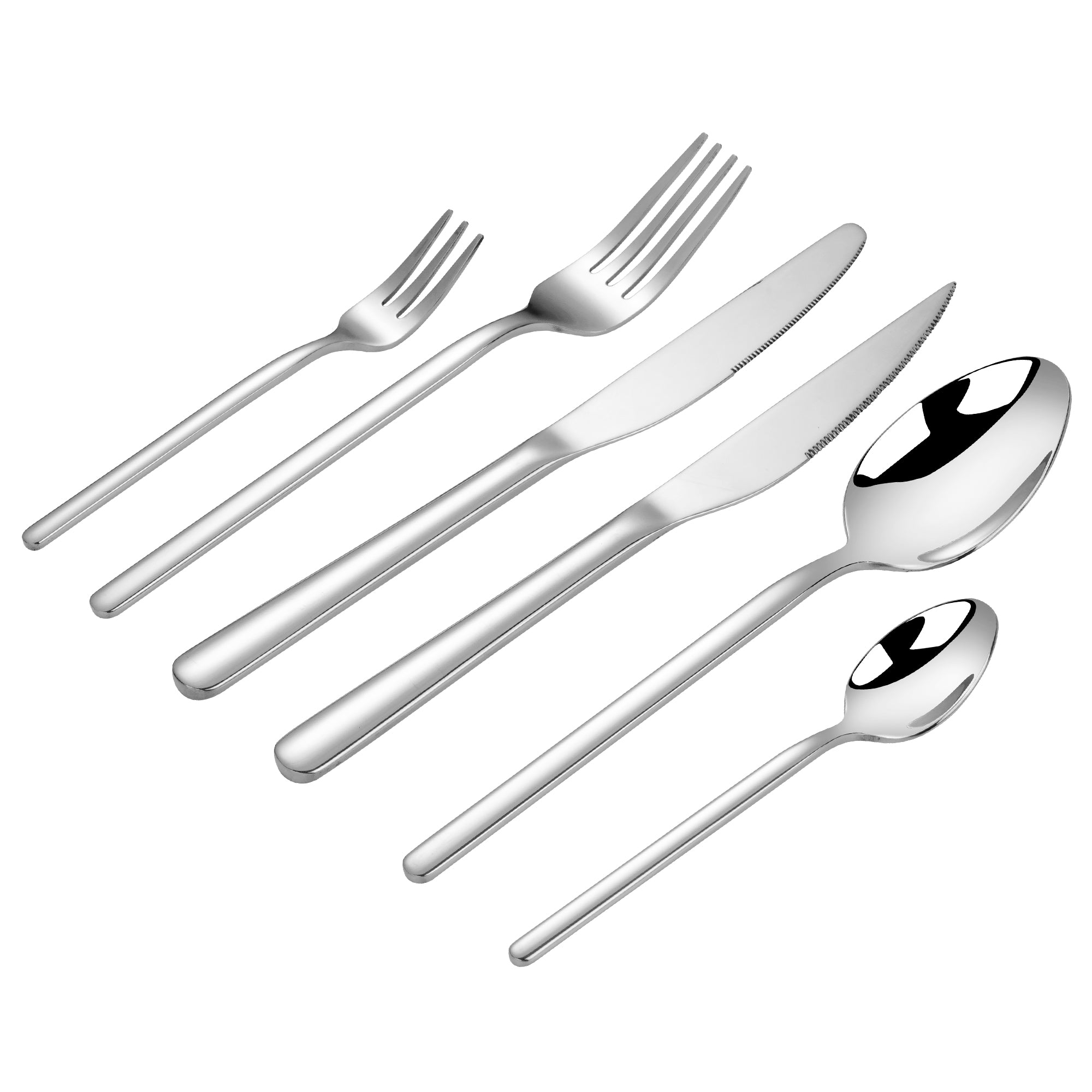 Deleca Bestekset Amor - Goud 18.0 Edelstaal / 6 personen