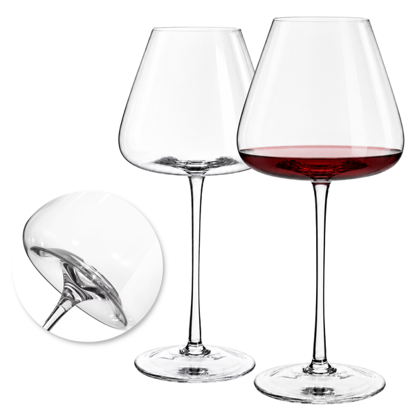 Sardegna Rode Wijnglazen 740 ml - 2 Stuks